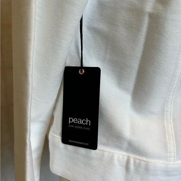 White Denim Jacket - NWT - Size Small - Picture 5 of 7